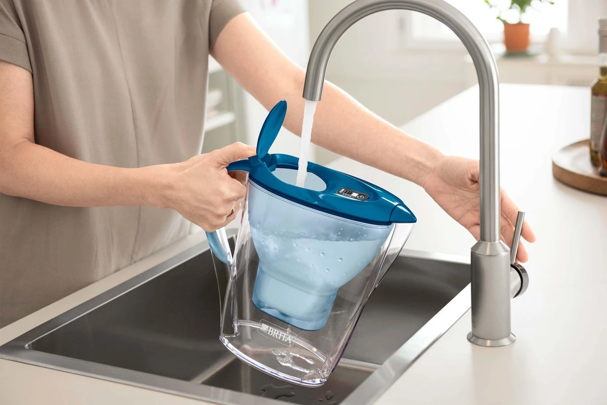 BRITA - Waterfilterkan Marella Cool - Blauw - 2,4L + 3 MAXTRA+ Waterfilterpatronen 14 BRITA - Waterfilterkan Marella Cool - Blauw - 2,4L + 3 MAXTRA+ Waterfilterpatronen - Afbeelding 12