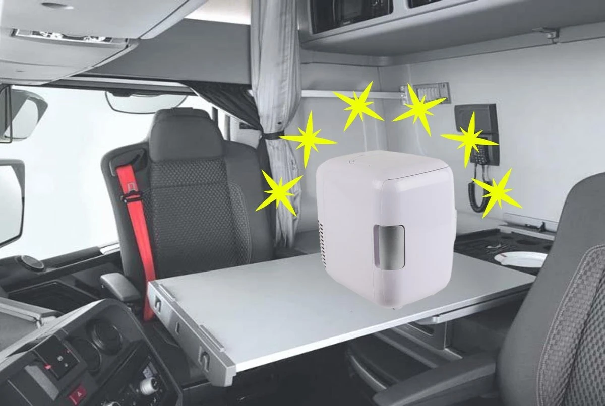 Mobiele Mini Koelkast - Frigobox 220/12 Volt AC/DC Auto/Caravan/Camping - Minibar - Mini Koelkast 4 Liter 4 Mobiele Mini Koelkast - Frigobox 220/12 Volt AC/DC Auto/Caravan/Camping - Minibar - Mini Koelkast 4 Liter - Afbeelding 2