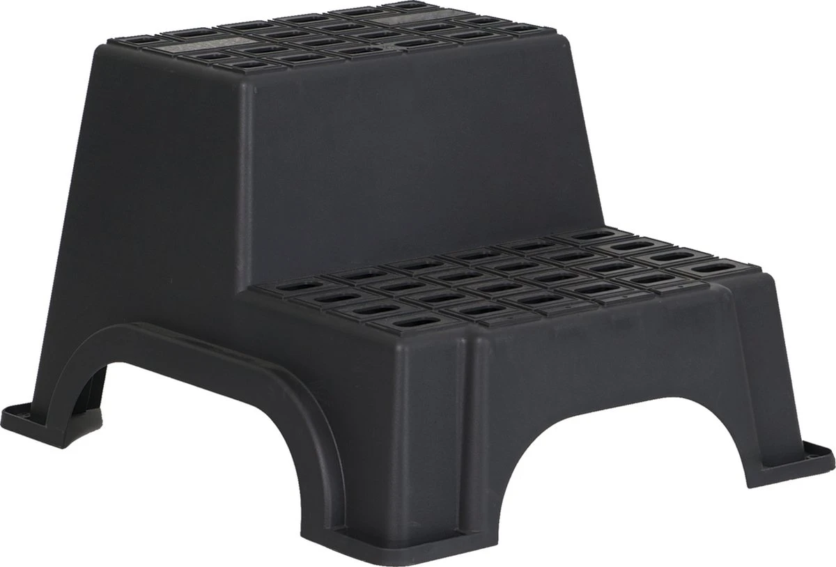 Milenco MGI Giant Double Step Opstap - Zwart 3 Milenco MGI Giant Double Step Opstap - Zwart