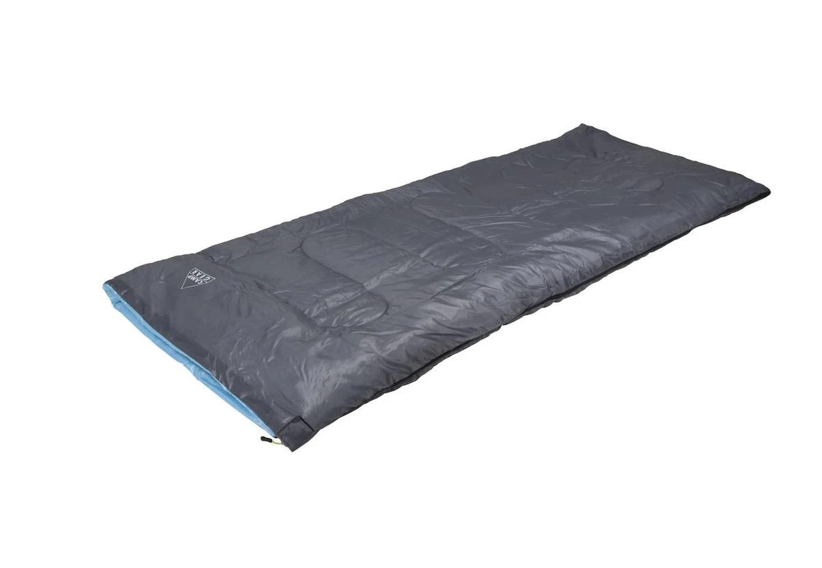 Camp-Gear Slaapzak - Travel Mini - 190x75 Cm - Grijs/blauw 4 Camp-Gear Slaapzak - Travel Mini - 190x75 Cm - Grijs/blauw - Afbeelding 2