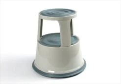 Wedo - Rollhocker, Metalen Opstapkrukje - Lichtgrijs -Buiten Kamperen 1200x832 2