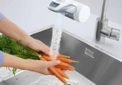 BRITA On Tap Faucet Filtration System - Uitstekend Smakend Gefilterd Water - Inclusief 1 BRITA ON TAP Kraanfilter - 600 Liter Water Gefilterd Per Patroon - Witte Kleur -Buiten Kamperen 1200x839 3