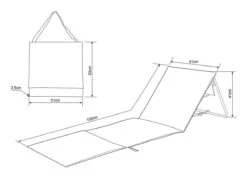 Intimo Strandmat - 2 Stuks - Grijs - 100x51x41cm 28 Intimo Strandmat - 2 Stuks - Grijs - 100x51x41cm -Buiten Kamperen 1200x874 2