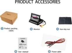 Yoelbaer Draagbare Display 4.3 Inch Color LCD TFT Monitor -Buiten Kamperen 1200x888 1