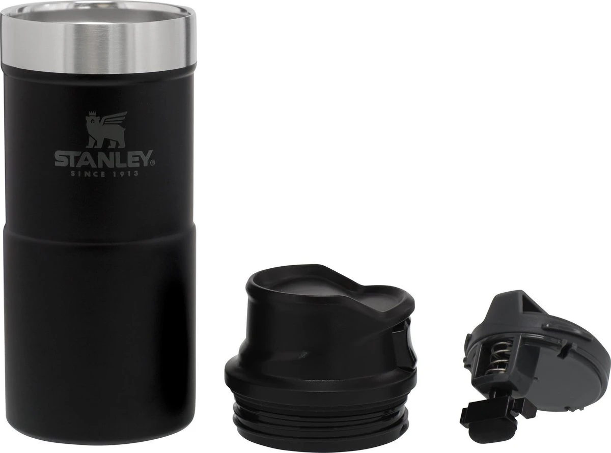 Stanley Trigger-Action Travel Mug 0.35L - Thermosfles - Matt Black 5 Stanley Trigger-Action Travel Mug 0.35L - Thermosfles - Matt Black - Afbeelding 3