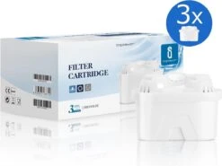 Aigostar Waterfilterpatronen Pure - 3 Stuks - Waterfilter - Filterpatronen - Brita Maxtra+ Compatible 21 Aigostar Waterfilterpatronen Pure - 3 Stuks - Waterfilter - Filterpatronen - Brita Maxtra+ Compatible -Buiten Kamperen 1200x898 2