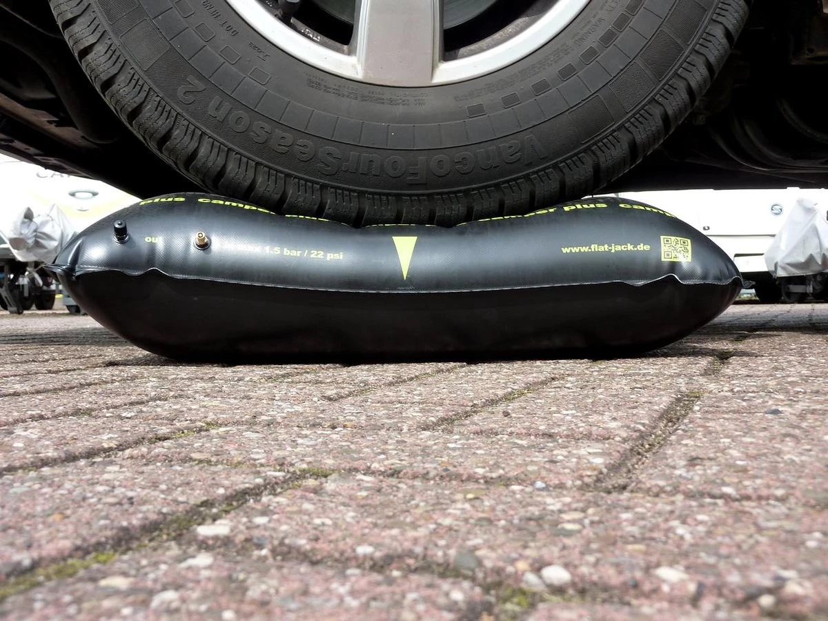 Flat-jack Bandenkussen Voor Nivelleren Caravans En Campers 4 Flat-jack Bandenkussen Voor Nivelleren Caravans En Campers - Afbeelding 2