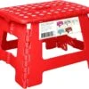 Splendole Opstapje Inklapbaar Caravanopstapje - Opvouwbaar - 100 Kg - Rode Krukje -Buiten Kamperen 1200x919 1