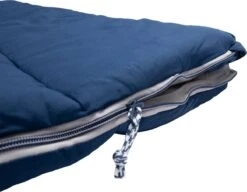 NOMAD® Brisbane Slaapzak | 205x80cm Blauw | Lichtgewicht & Kwalitatief | Dekenmodel Slaapzak | Incl Hoes -Buiten Kamperen 1200x932