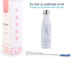 TIGR The Original - Drinkfles - Thermosfles - RVS - 500ml - Marmer - Met Afwasborstel 10 TIGR The Original - Drinkfles - Thermosfles - RVS - 500ml - Marmer - Met Afwasborstel -Buiten Kamperen 1200x969
