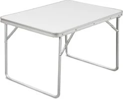 Merkloos Aluminium Inklapbare Tuintafel - Campingtafel - 80x60x68 Cm