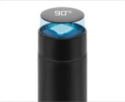 YUNICS® Thermoskan - Met Smart Temperatuur Display - Thermos - Thermosfles - Thermosbeker - Thermofles - Isoleerfles - Travel Mug - RVS - Zwart -Buiten Kamperen 1200x977 6