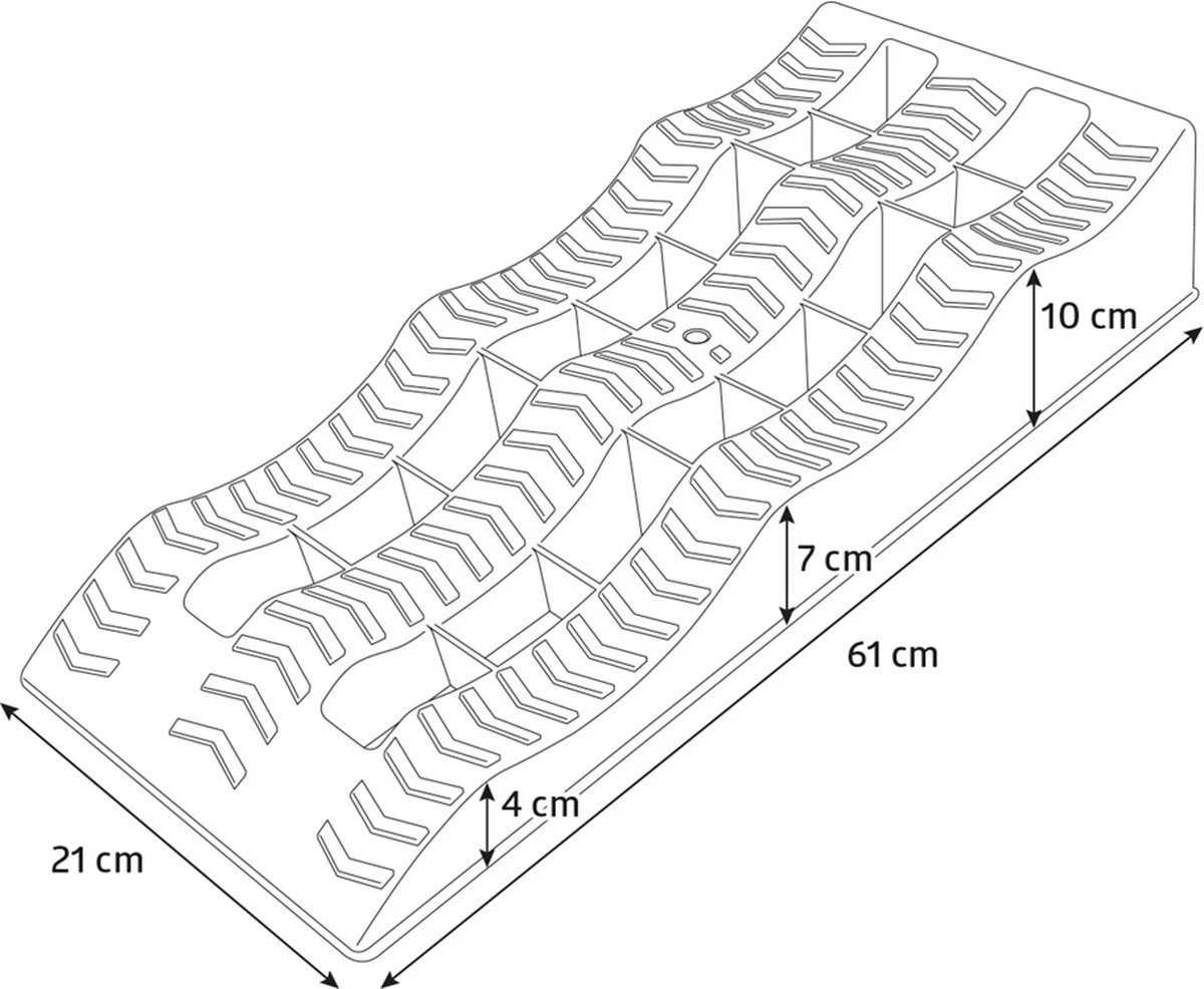 Campout Oprijblok 100 Mm - Set Van 2 Stuks 9 Campout Oprijblok 100 Mm - Set Van 2 Stuks - Afbeelding 7