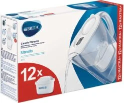 BRITA - Waterfilterkan Marella Cool - Wit - 2,4L + 12 MAXTRA+ Waterfilterpatronen 36 BRITA - Waterfilterkan Marella Cool - Wit - 2,4L + 12 MAXTRA+ Waterfilterpatronen -Buiten Kamperen 1200x996 4