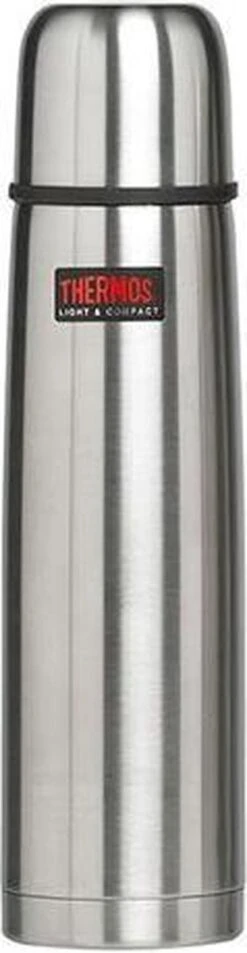 Thermos Isoleerfles - Thermax - 1 Liter - Zilver -Buiten Kamperen 311x1200