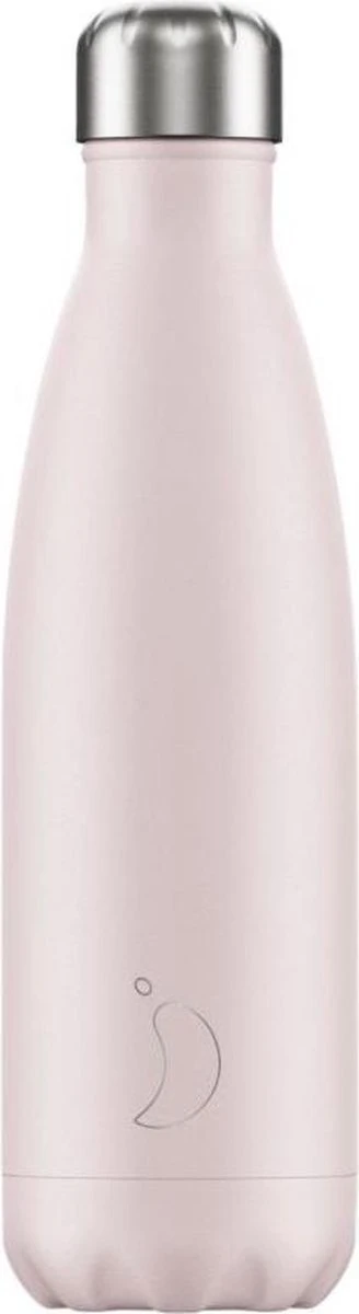 Chilly's 500 Ml Fles Blush Baby Pink 500 Ml 3 Chilly's 500 Ml Fles Blush Baby Pink 500 Ml