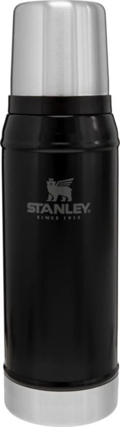 Stanley The Legendary Classic Bottle 0,75L - Thermosfles - Matte Black -Buiten Kamperen 339x1200