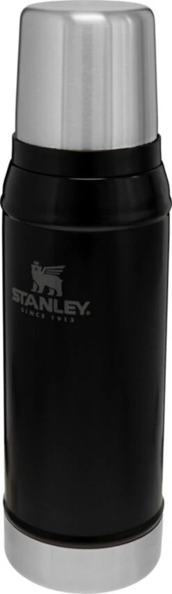 Stanley The Legendary Classic Bottle 0,75L - Thermosfles - Matte Black -Buiten Kamperen 348x1200