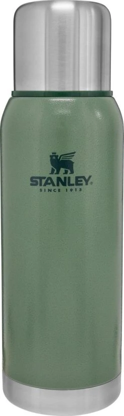Stanley The Stainless Steel Vacuum Bottle 1,0L - Thermosfles - Hammertone Green 11 Stanley The Stainless Steel Vacuum Bottle 1,0L - Thermosfles - Hammertone Green -Buiten Kamperen 359x1200 1