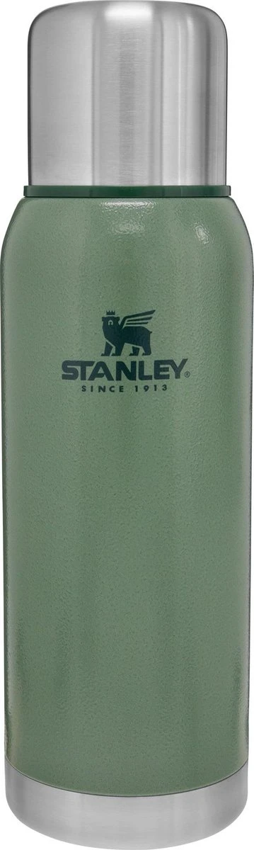 Stanley The Stainless Steel Vacuum Bottle 1,0L - Thermosfles - Hammertone Green 6 Stanley The Stainless Steel Vacuum Bottle 1,0L - Thermosfles - Hammertone Green - Afbeelding 4