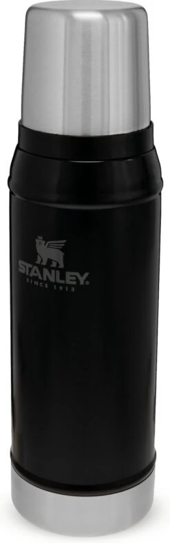 Stanley The Legendary Classic Bottle 0,75L - Thermosfles - Matte Black -Buiten Kamperen 376x1200