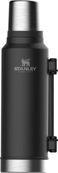 Stanley The Legendary Classic Bottle 1,40L - Thermosfles - Matte Black -Buiten Kamperen 402x1200