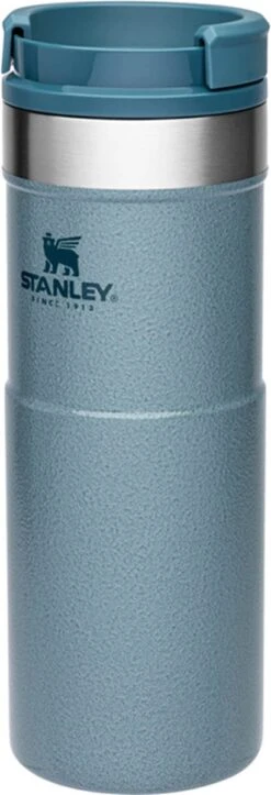 Stanley The NeverLeak™ Travel Mug 0,47L NEW - Thermosfles - Hammertone Ice -Buiten Kamperen 410x1200 3