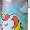Mepal – Isoleerfles Flip-up Campus – Unicorn – Waterfles Met Rietje – Houdt Je Drankje Tot 9 Uur Warm En 12 Uur Koud – Drinkfles Voor Kinderen – Thermosfles