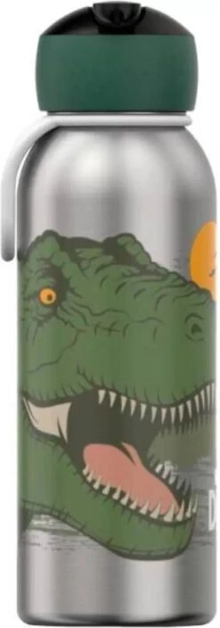Mepal – Isoleerfles Flip-up Campus – Dino – Waterfles Met Rietje – Houdt Je Drankje Tot 9 Uur Warm En 12 Uur Koud – Drinkfles Voor Kinderen – Thermosfles -Buiten Kamperen 421x1200 1