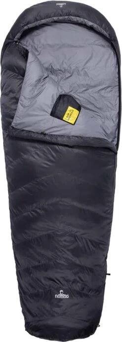 NOMAD® Taurus 400 Slaapzak | 210x80cm Grijs | Lichtgewicht & Kwalitatief | Slaapzak | Incl Hoes -Buiten Kamperen 427x1200 1