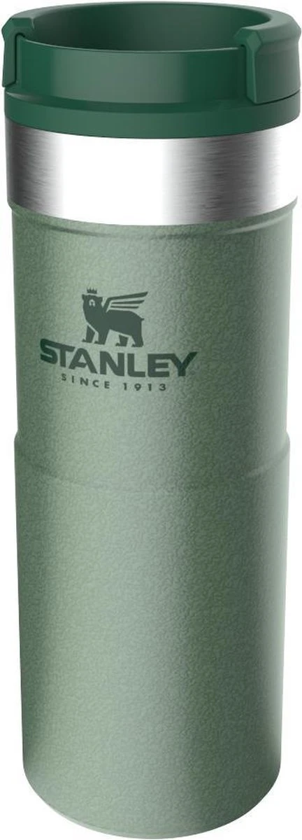 Stanley The NeverLeak™ Travel Mug 0,35L NEW - Thermosfles - Hammertone Green 8 Stanley The NeverLeak™ Travel Mug 0,35L NEW - Thermosfles - Hammertone Green - Afbeelding 6