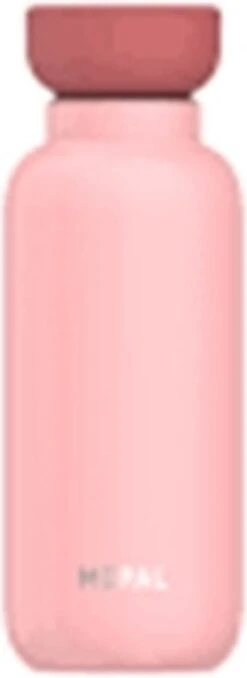 Mepal – Isoleerfles Ellipse 350 Ml – Houdt Je Drankje 9 Uur Warm En 12 Uur Koud – Nordic Pink – Geschikt Voor Bruiswater – Thermosfles – Lekdicht -Buiten Kamperen 437x1200
