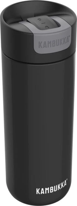 Kambukka Olympus Thermosbeker 500 Ml - Makkelijk Reinigen - Lekvrije Koffiebeker - RVS - Darkness -Buiten Kamperen 450x1200 3