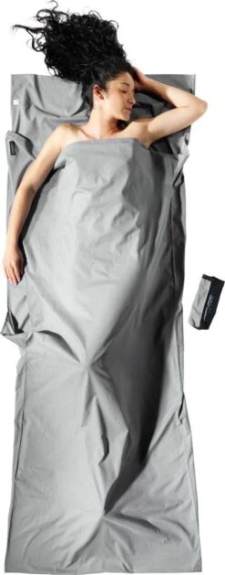 Cocoon Travelsheet InsectShield 100% Katoen - Safari Grey 7 Cocoon Travelsheet InsectShield 100% Katoen - Safari Grey -Buiten Kamperen 471x1200 2