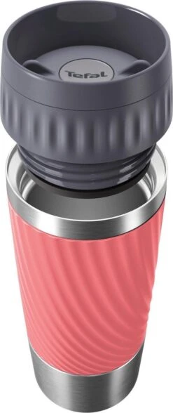 Tefal Travel Mug Easy Twist Thermobeker - Koraalrood - 0,36 Liter 23 Tefal Travel Mug Easy Twist Thermobeker - Koraalrood - 0,36 Liter -Buiten Kamperen 504x1200 1