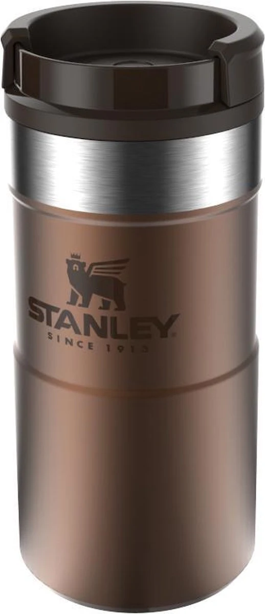 Stanley The NeverLeak™ Travel Mug 0,25L NEW - Thermosfles - Maple 10 Stanley The NeverLeak™ Travel Mug 0,25L NEW - Thermosfles - Maple - Afbeelding 8