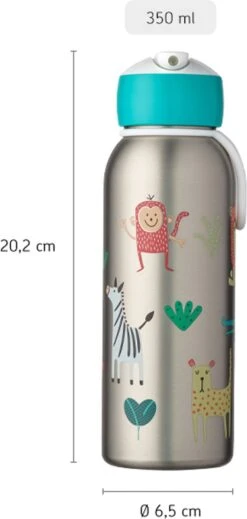 Mepal – Isoleerfles Flip-up Campus – Unicorn – Waterfles Met Rietje – Houdt Je Drankje Tot 9 Uur Warm En 12 Uur Koud – Drinkfles Voor Kinderen – Thermosfles -Buiten Kamperen 571x1200 2