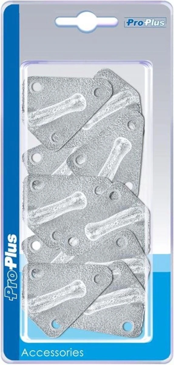 PROPLUS Pro Plus Haak - Touwhaak - Metaal - 40 X 45 Mm - 20 Stuks 7 PROPLUS Pro Plus Haak - Touwhaak - Metaal - 40 X 45 Mm - 20 Stuks - Afbeelding 5