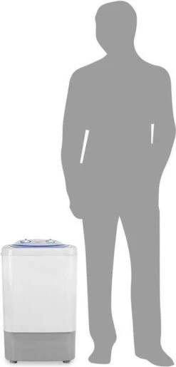 OneConcept SG002 Mini-Waschmaschine Voor 2,8 Kg - 250W Wasvermogen - 2 Programma's - Waterdicht - Wit 10 OneConcept SG002 Mini-Waschmaschine Voor 2,8 Kg - 250W Wasvermogen - 2 Programma's - Waterdicht - Wit -Buiten Kamperen 575x1200