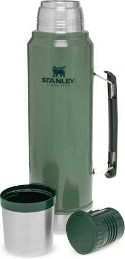 Stanley The Legendary Classic Bottle 1,00L - Thermosfles - Hammertone Green -Buiten Kamperen 582x1200 4