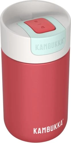 Kambukka Olympus Thermosbeker 300 Ml - Makkelijk Reinigen - Lekvrije Koffiebeker - RVS - Cherry Cake -Buiten Kamperen 602x1200 4