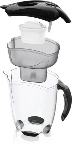 BRITA - Waterfilterkan Elemaris - Zwart - 3,5L - Inclusief 1 Maxtra+ Waterfilterpatroon -Buiten Kamperen 606x1200 1