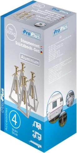 ProPlus Steunenset Aluminium 4 Stuks 360803 22 ProPlus Steunenset Aluminium 4 Stuks 360803 -Buiten Kamperen 606x1200