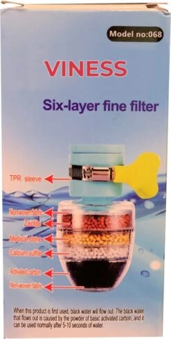 VINESS Waterfilter - Kraanfilter - Drinkwaterfilter - Waterzuivering - Waterbesparend - Duurzaam - Roze 17 VINESS Waterfilter - Kraanfilter - Drinkwaterfilter - Waterzuivering - Waterbesparend - Duurzaam - Roze -Buiten Kamperen 608x1200
