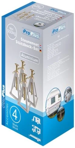 ProPlus Steunenset Aluminium 4 Stuks 360803 24 ProPlus Steunenset Aluminium 4 Stuks 360803 -Buiten Kamperen 610x1200