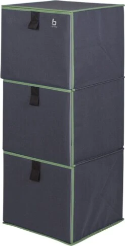 Bo-Camp - Vouwkast - Met 3 Opvouwbare Laden