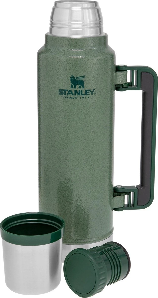 Stanley The Legendary Classic Bottle 1,40L - Thermosfles - Hammertone Green 4 Stanley The Legendary Classic Bottle 1,40L - Thermosfles - Hammertone Green - Afbeelding 2