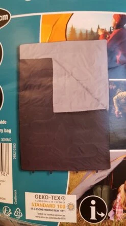 Froyak - 2-persoons Slaapzak XXL Groen 225 X 150 Cm - 2 Persoons Slaapzak Envelop Model Extra Large -Buiten Kamperen 674x1200 6