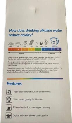 Alkaline WaterFilterkan - AlkaKan Voor Alkalisch/ Basisch Water | Met GRATIS PH-testpapier 12 Alkaline WaterFilterkan - AlkaKan Voor Alkalisch/ Basisch Water | Met GRATIS PH-testpapier -Buiten Kamperen 703x1200