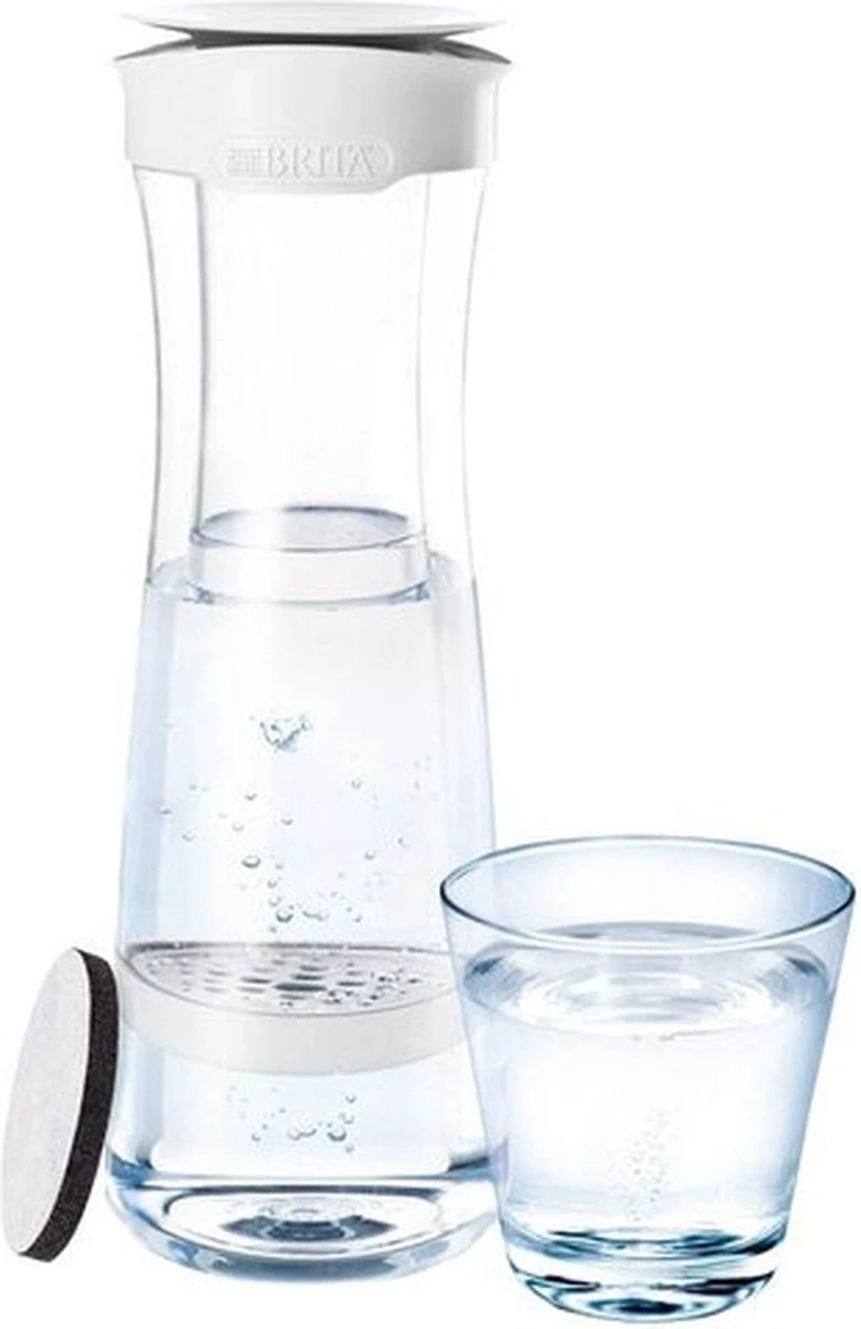 BRITA - Fill&Serve Waterfilterkaraf - 1,3L - Wit Grafiet - Inclusief 1 MicroDisc Waterfilter 19 BRITA - Fill&Serve Waterfilterkaraf - 1,3L - Wit Grafiet - Inclusief 1 MicroDisc Waterfilter - Afbeelding 17